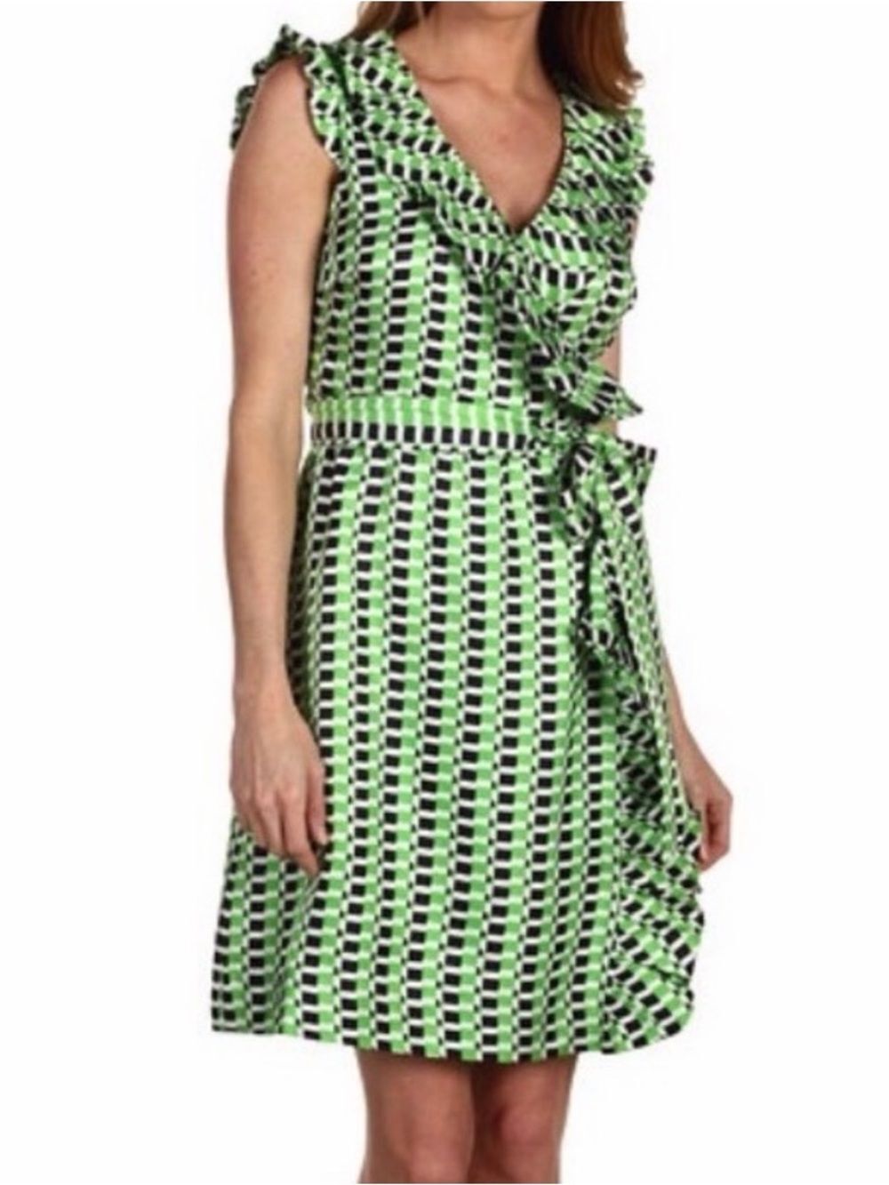 🆕 Kate Spade Aubrey Silk Wrap Dress size 14